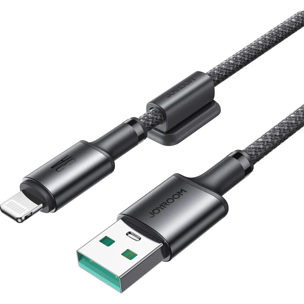 Hurtownia GSM - Joyroom S-A50 Korlátlan Sorozat 3A USB-A / Lightning kábel mágneses rendezővel 1.2m szürke - JYR1119 - {ean13} - Hurt