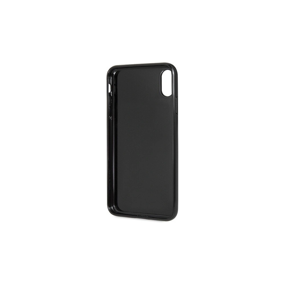 Hurtownia GSM - Etui Guess GUHCI65SGTLBK Apple iPhone XS Max czarny/black hard case Glitter Triangle - GUE413BLK - {ean13} - Hurt