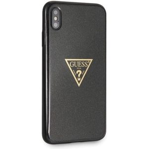 Hurtownia GSM - Etui Guess GUHCI65SGTLBK Apple iPhone XS Max schwarz/black Hartschale Glitter Triangle - GUE413BLK - {ean13} - Hurt