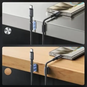 Wholesale Joyroom S-A50 Unlimited Series 3A USB-A / USB-C cable with magnetic organiser 1.2m grey - JYR1120 - {ean13} - Hurt