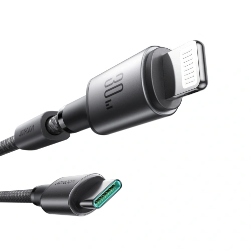 Kabel Joyroom S-A50 Unlimited Series 60W USB-C / Lightning z organizerem magnetycznym 1.2m szary