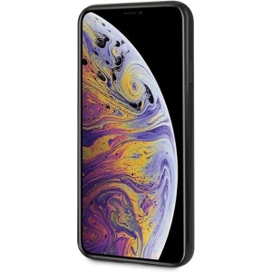 Hurtownia GSM - Etui Guess GUHCI65SGTLBK Apple iPhone XS Max schwarz/black Hartschale Glitter Triangle - GUE413BLK - {ean13} - Hurt