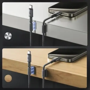 Wholesale Joyroom S-A50 Unlimited Series 60W USB-C / USB-C cable with magnetic organiser 1.2m grey - JYR1122 - {ean13} - Hurt