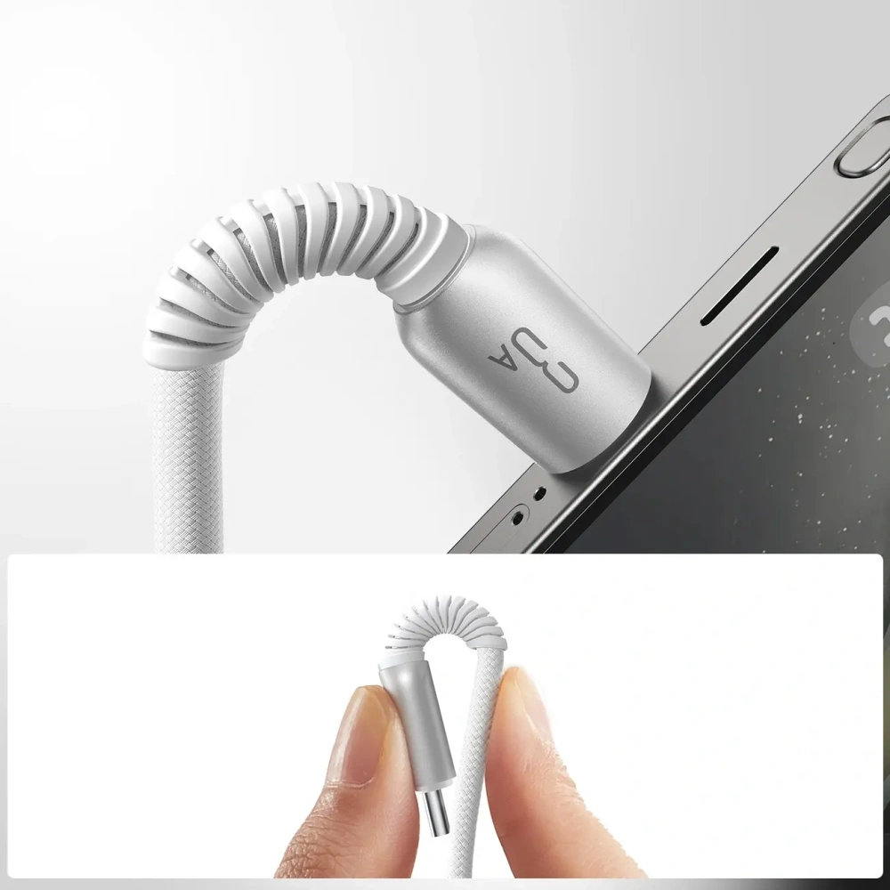 Hurtownia GSM - Joyroom S-A51 Seria de Vârf 3A cablu USB-A / USB-C 1.2m gri - JYR1124 - {ean13} - Hurt
