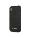 Hurtownia GSM - Etui Guess GUHCI65SLSABK Apple iPhone XS Max schwarz/schwarz Hartschale Saffiano Silikon - GUE414BLK - {ean13} - Hurt