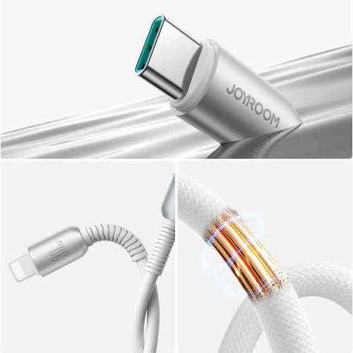 Kabel Joyroom S-A51 Cutting-Edge Series 30W USB-C / Lightning 1.2m szary