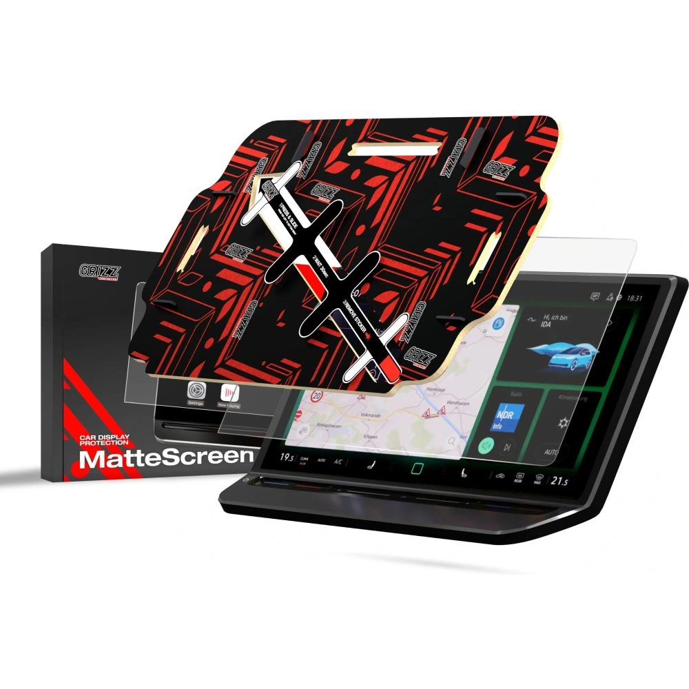 Hurtownia GSM - Fólie matná GrizzGlass CarDisplay Easy pro Volkswagen VW ID.7 15" 2024 - GRZ12211 - {ean13} - Hurt