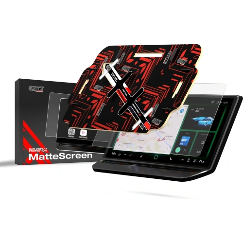 Folia matowa GrizzGlass CarDisplay Easy do Volkswagen VW Passat B9 12,9" 2024