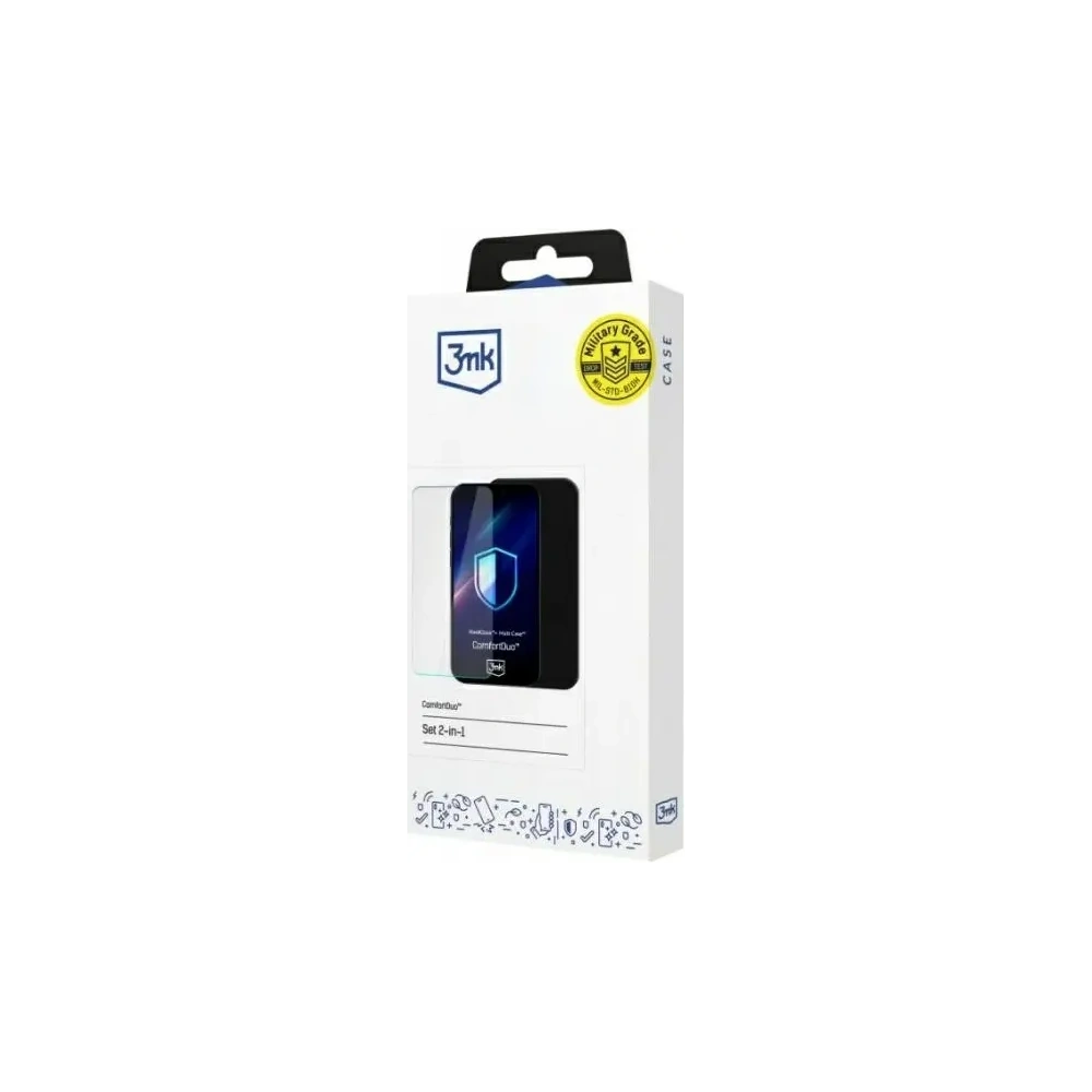 Hurtownia GSM - 3MK ComfortDuo Matt Samsung Galaxy A16 HardGlass + Carcasă Matt neagră - 3MK15829 - {ean13} - Hurt