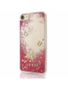Wholesale Guess GUHCI8GLUFLRA Apple iPhone SE 2022/SE 2020/8/7 raspberry hard case Glitter Liquid - GUE416RASP - {ean13} - Hurt