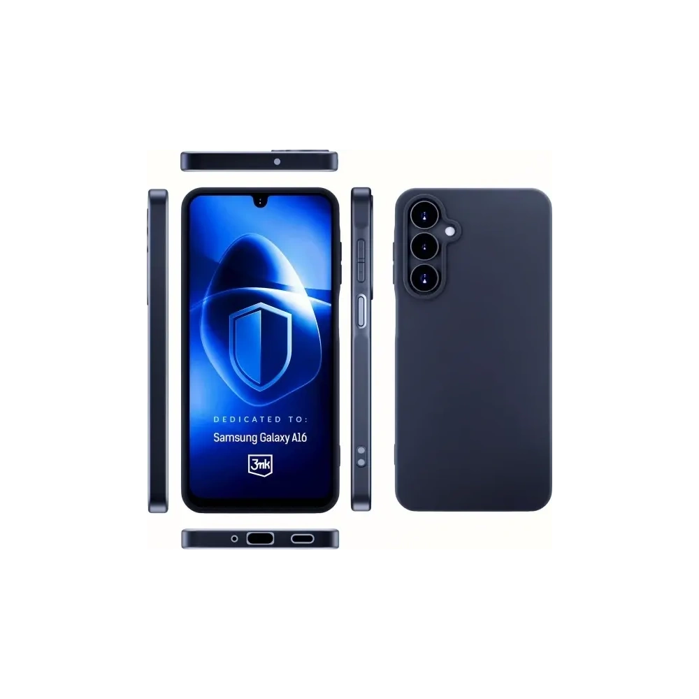 Wholesale 3MK Matt Case Samsung Galaxy A16 black - 3MK15839 - {ean13} - Hurt