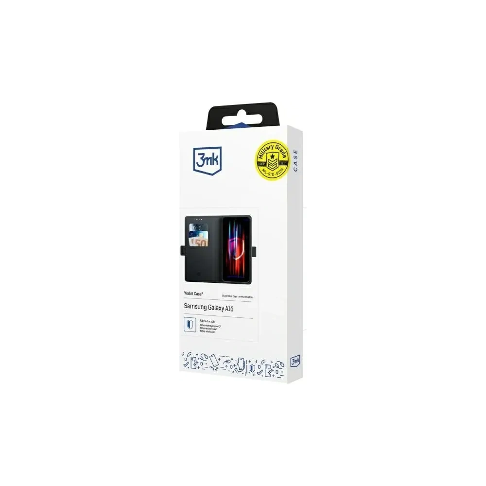 Hurtownia GSM - 3MK Tok Samsung Galaxy A16 fekete - 3MK15843 - {ean13} - Hurt
