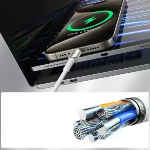 Wholesale Joyroom S-A51 Cutting-Edge Series 60W USB-C / USB-C cable 1.2m grey - JYR1126 - {ean13} - Hurt