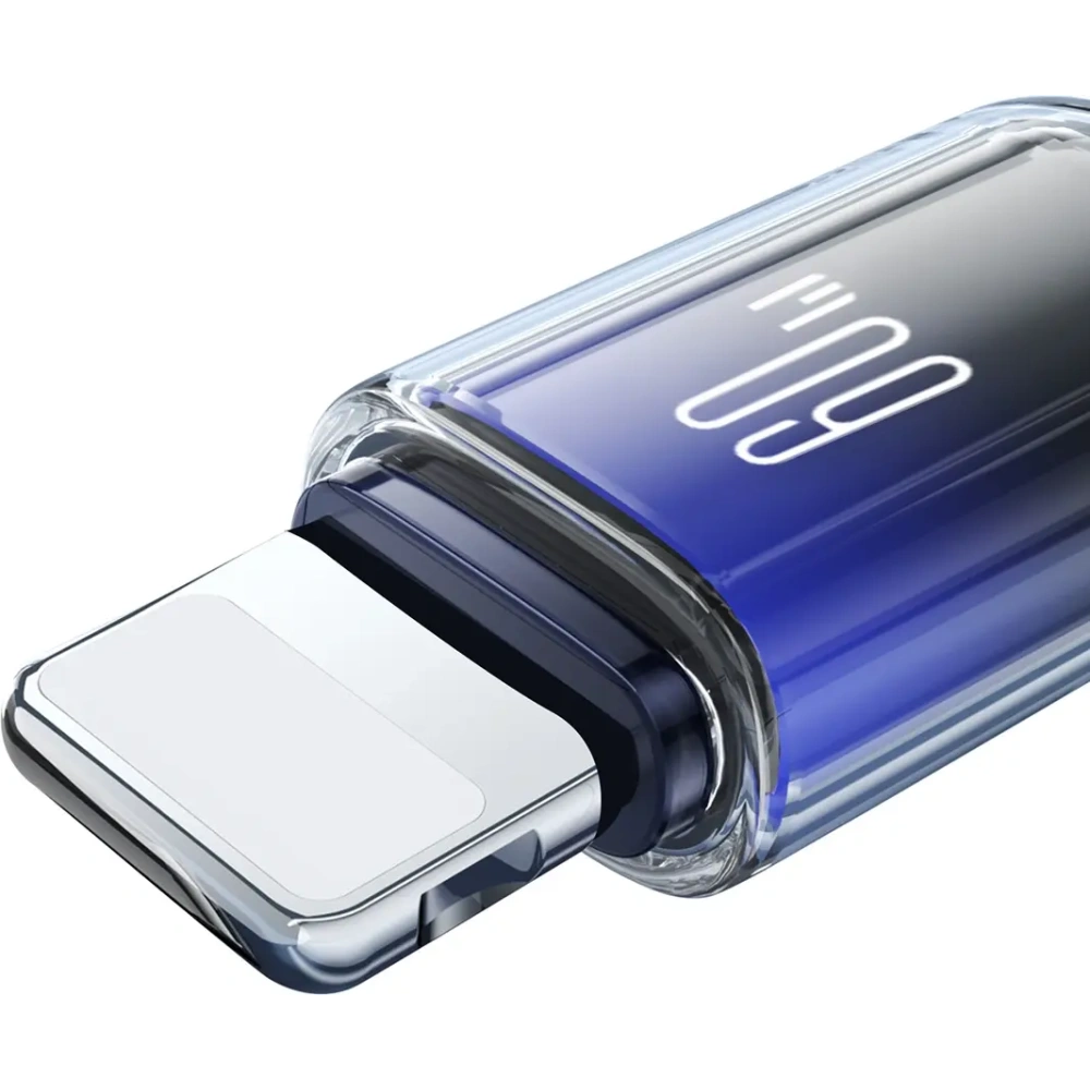 Hurtownia GSM - Joyroom S-A42 Crystal-Clear sorozat 60W USB-C / USB-C kábel 1.2m fekete - JYR1127 - {ean13} - Hurt