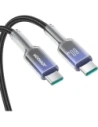 Hurtownia GSM - Joyroom S-A42 Crystal-Clear sorozat 60W USB-C / USB-C kábel 1.2m fekete - JYR1127 - {ean13} - Hurt