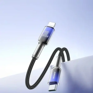Wholesale Joyroom S-A42 Crystal-Clear Series 30W USB-C / Lightning cable 1.2m black - JYR1129 - {ean13} - Hurt