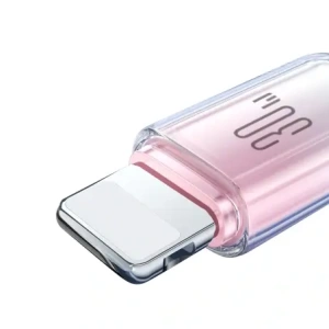 Wholesale Joyroom S-A42 Crystal-Clear Series 30W USB-C / Lightning cable 1.2m white - JYR1130 - {ean13} - Hurt