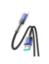 Hurtownia GSM - Joyroom S-A42 Crystal-Clear sorozat 3A USB-A / Lightning kábel 1.2m fekete - JYR1131 - {ean13} - Hurt
