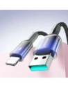 Hurtownia GSM - Joyroom S-A42 Crystal-Clear sorozat 3A USB-A / Lightning kábel 1.2m fekete - JYR1131 - {ean13} - Hurt