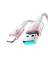 Hurtownia GSM - Joyroom S-A42 Crystal-Clear sorozat 3A USB-A / Lightning kábel 1.2m fehér - JYR1132 - {ean13} - Hurt