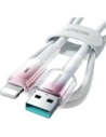 Hurtownia GSM - Joyroom Cablu USB-A / Lightning din seria Crystal-Clear 3A S-A42 1.2m alb - JYR1132 - {ean13} - Hurt