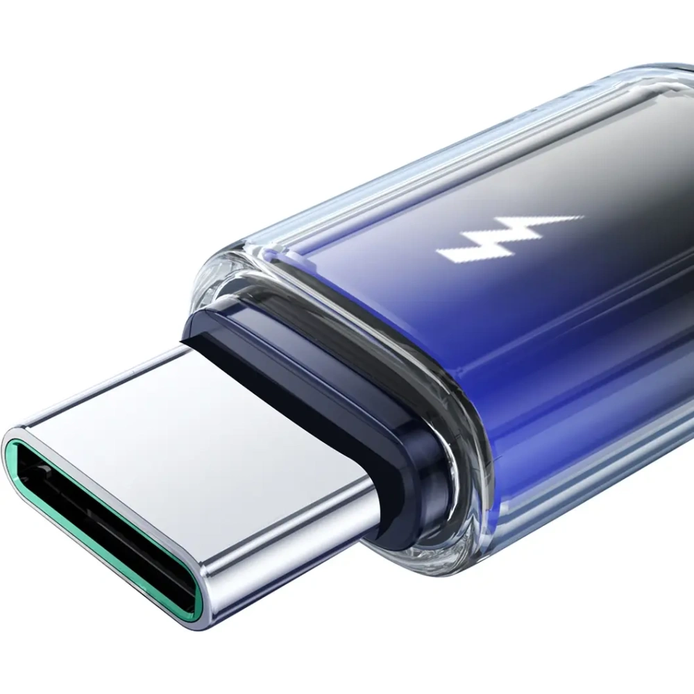 Hurtownia GSM - Joyroom S-A42 Kristálytiszta Sorozat 3A USB-A / USB-C kábel 1.2m fekete - JYR1133 - {ean13} - Hurt