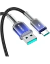 Hurtownia GSM - Joyroom Cablu USB-A / USB-C Crystal-Clear Series 3A S-A42 1.2m negru - JYR1133 - {ean13} - Hurt