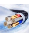 Wholesale Joyroom S-A42 Crystal-Clear Series 3A USB-A / USB-C cable 1.2m black - JYR1133 - {ean13} - Hurt