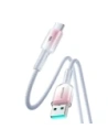 Hurtownia GSM - Joyroom S-A42 Crystal-Clear sorozat 3A USB-A / USB-C kábel 1.2m fehér - JYR1134 - {ean13} - Hurt