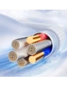 Wholesale Joyroom S-A42 Crystal-Clear Series 3A USB-A / USB-C cable 1.2m white - JYR1134 - {ean13} - Hurt