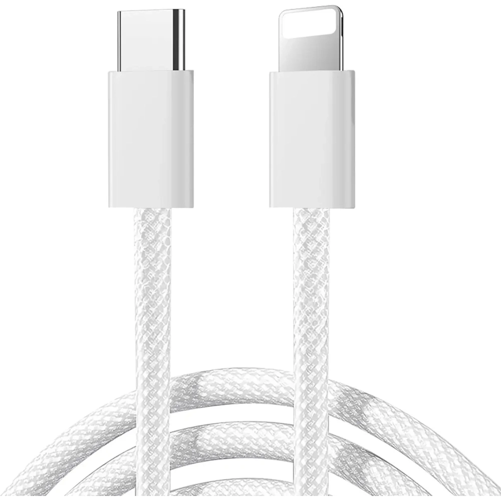 Hurtownia GSM - Joyroom S-A45 Ben Serie 30W USB-C / Lightning geflochtenes Kabel 1m weiß - JYR1135 - {ean13} - Hurt