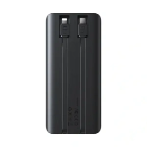 Wholesale Joyroom powerbank JR-PBF19 22.5W 10000mAh + built-in USB-C, Lightning cables black - JYR1136 - {ean13} - Hurt