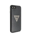 Hurtownia GSM - Etui Guess GUHCI8SGTLBK Apple iPhone SE 2022/SE 2020/8/7 czarny/black hard case Glitter Triangle - GUE418BLK - {ean13} - Hurt