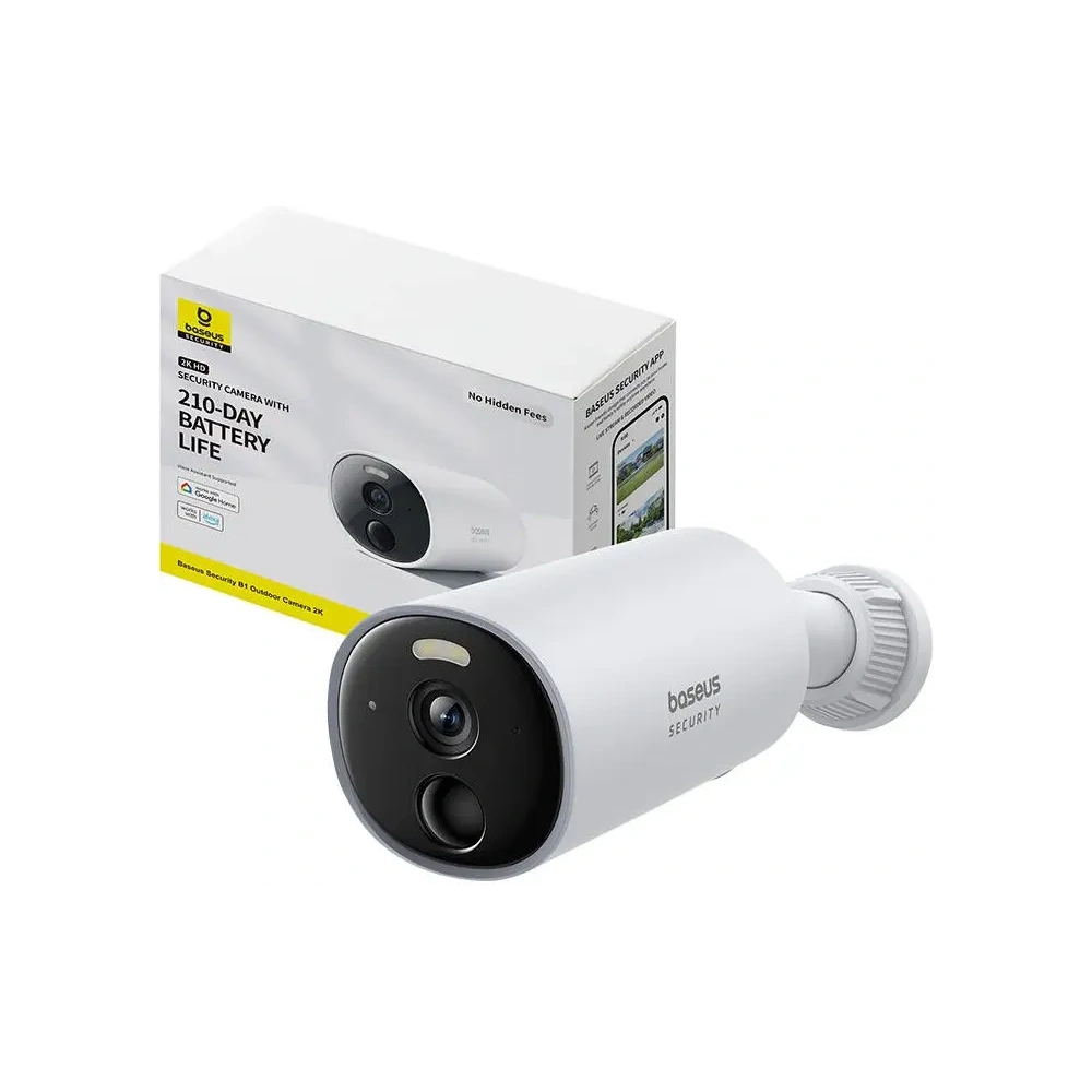 Hurtownia GSM - Baseus B1 2K Kültéri Kamera (Fehér) - BSU8894 - {ean13} - Hurt