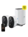 Baseus N1 2K kültéri kamera 2 db-os szett (Fehér)