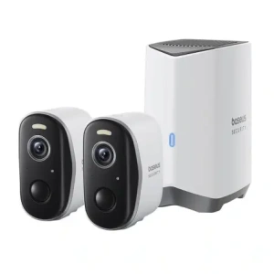 Hurtownia GSM - Baseus N1 2K Außenkamera-Set mit 2 Stück (Weiß) - BSU8895 - {ean13} - Hurt