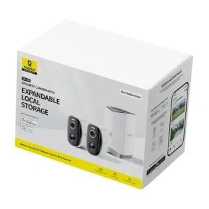 Hurtownia GSM - Baseus Set de 2 camere externe N1 2K (Alb) - BSU8895 - {ean13} - Hurt