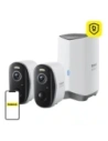 Baseus N1 Plus 2K Outdoor camera set of 2 (White)