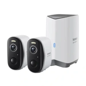 Baseus N1 Plus 2K Outdoor camera set of 2 (White)