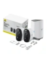 Wholesale Baseus N1 Plus 2K Outdoor camera set of 2 (White) - BSU8896 - {ean13} - Hurt