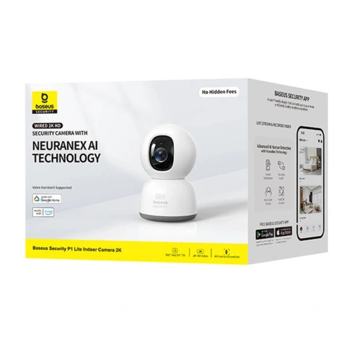 Kamera wewnętrzna Baseus P1 Lite 2K (Biała)