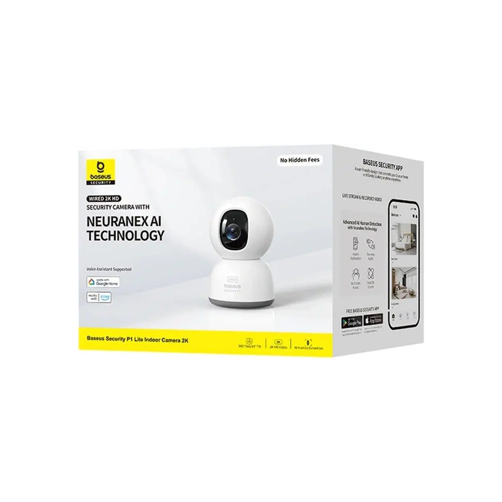 Hurtownia GSM - Baseus P1 Lite 2K Beltéri Kamera (Fehér) - BSU8899 - {ean13} - Hurt