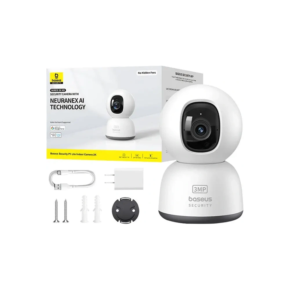 Hurtownia GSM - Kamera wewnętrzna Baseus P1 Lite 2K (Biała) - BSU8899 - {ean13} - Hurt