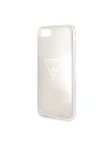 Wholesale Guess GUHCI8SGTLGO Apple iPhone SE 2022/SE 2020/8/7 gold hard case Glitter Triangle - GUE419GLD - {ean13} - Hurt