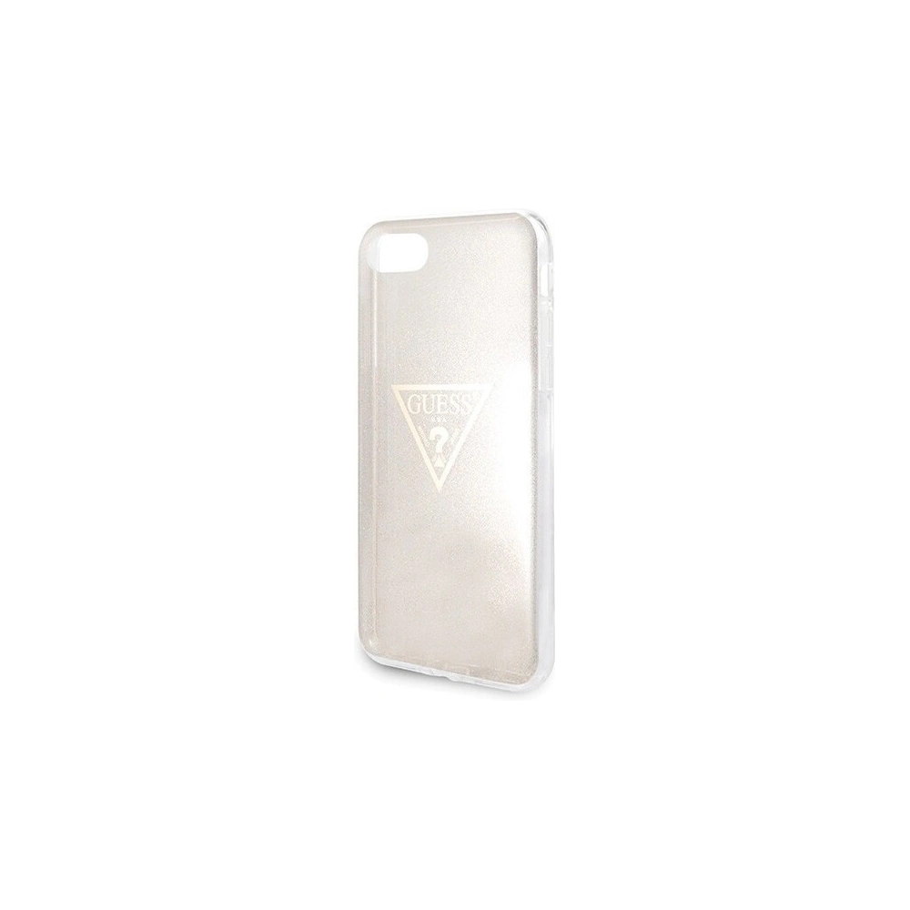 Hurtownia GSM - Etui Guess GUHCI8SGTLGO Apple iPhone SE 2022/SE 2020/8/7 złoty/gold hard case Glitter Triangle - GUE419GLD - {ean13} - Hurt