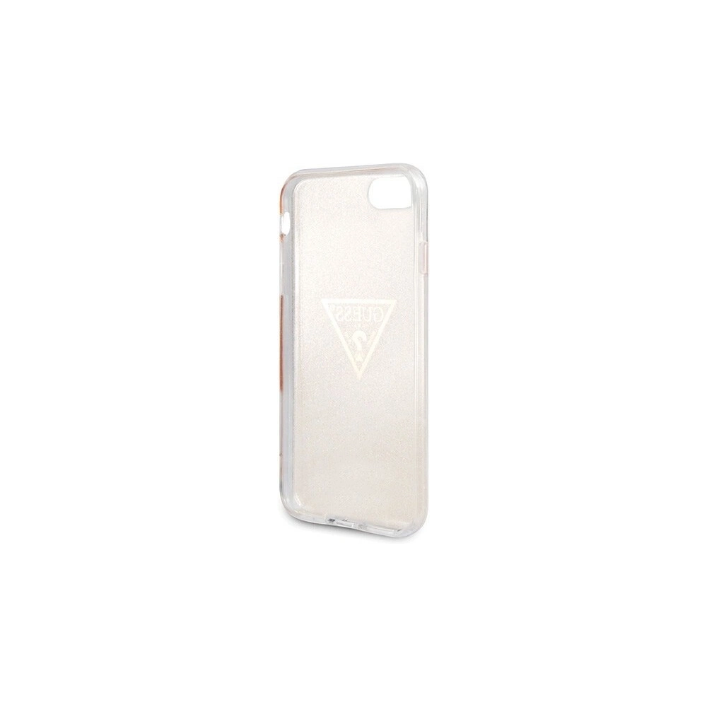 Hurtownia GSM - Etui Guess GUHCI8SGTLGO Apple iPhone SE 2022/SE 2020/8/7 złoty/gold hard case Glitter Triangle - GUE419GLD - {ean13} - Hurt