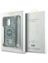 Hurtownia GSM - Guess GUHMP16XHCPOFPA Apple iPhone 16 Pro Max husă IML Flori Întreaga Electro Cu Curea din Perlă MagSafe verde - GUE4195 - {ean13} - Hurt