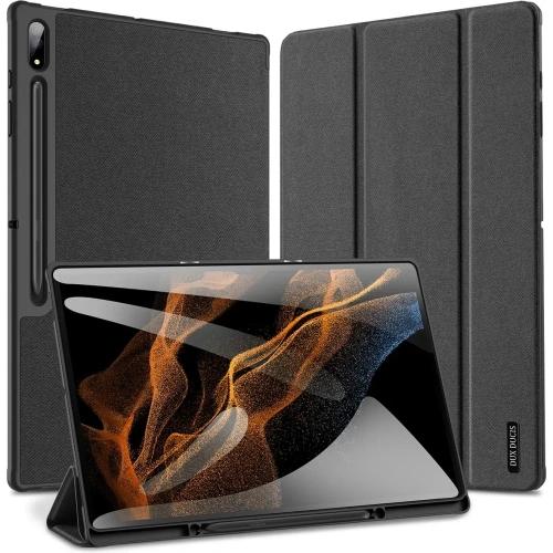 Etui DUX DUCIS Domo Smart Sleep Samsung Galaxy Tab S8 Ultra / S9 Ultra czarny