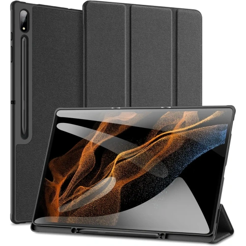 Etui DUX DUCIS Domo Smart Sleep Samsung Galaxy Tab S8 Ultra / S9 Ultra czarny