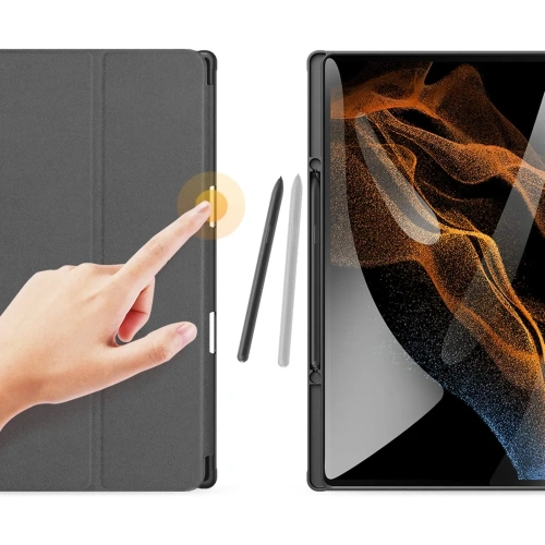 Etui DUX DUCIS Domo Smart Sleep Samsung Galaxy Tab S8 Ultra / S9 Ultra czarny